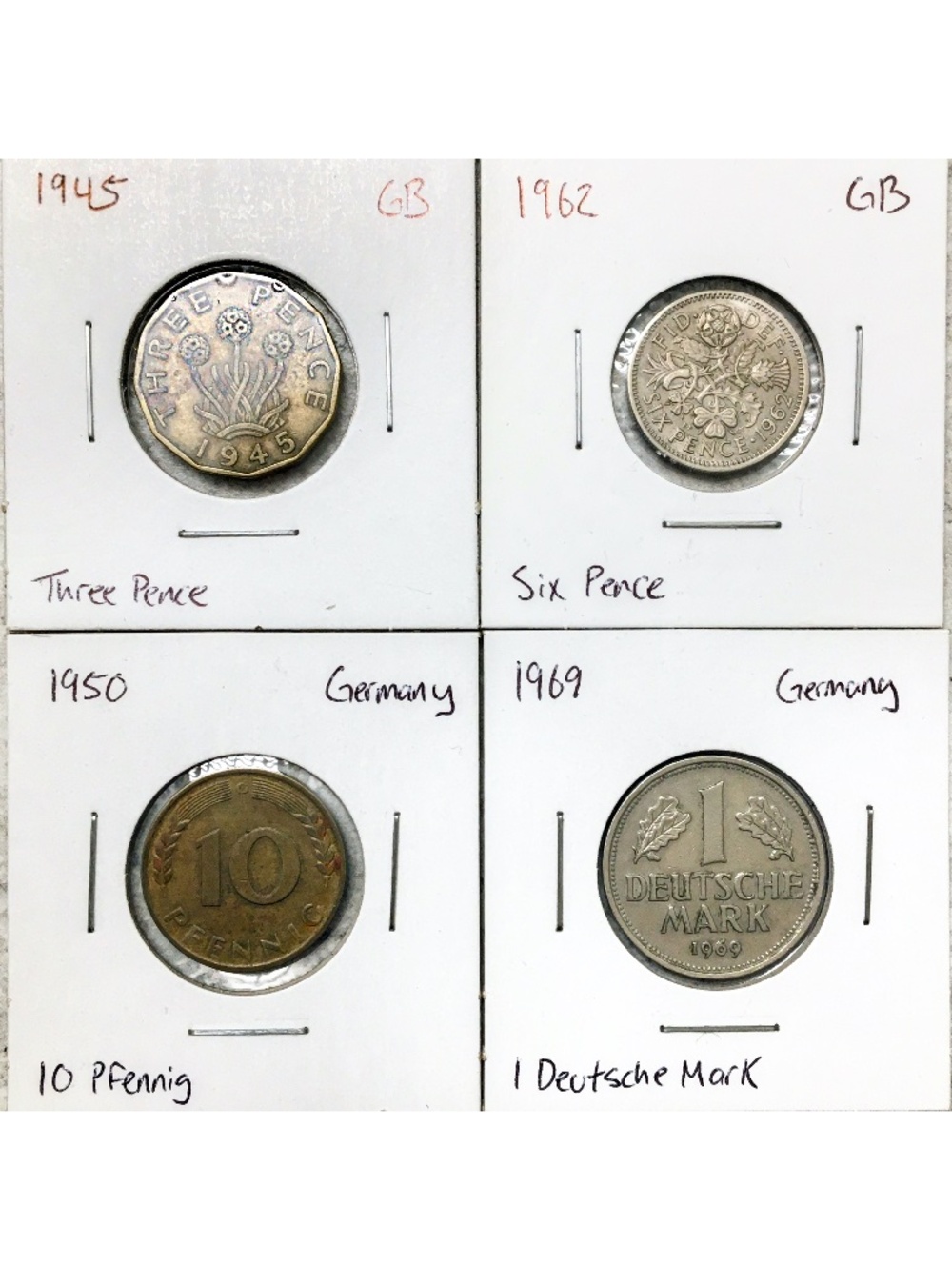 Complete World Coin Collection, 20+ Vintage and Antique Coins